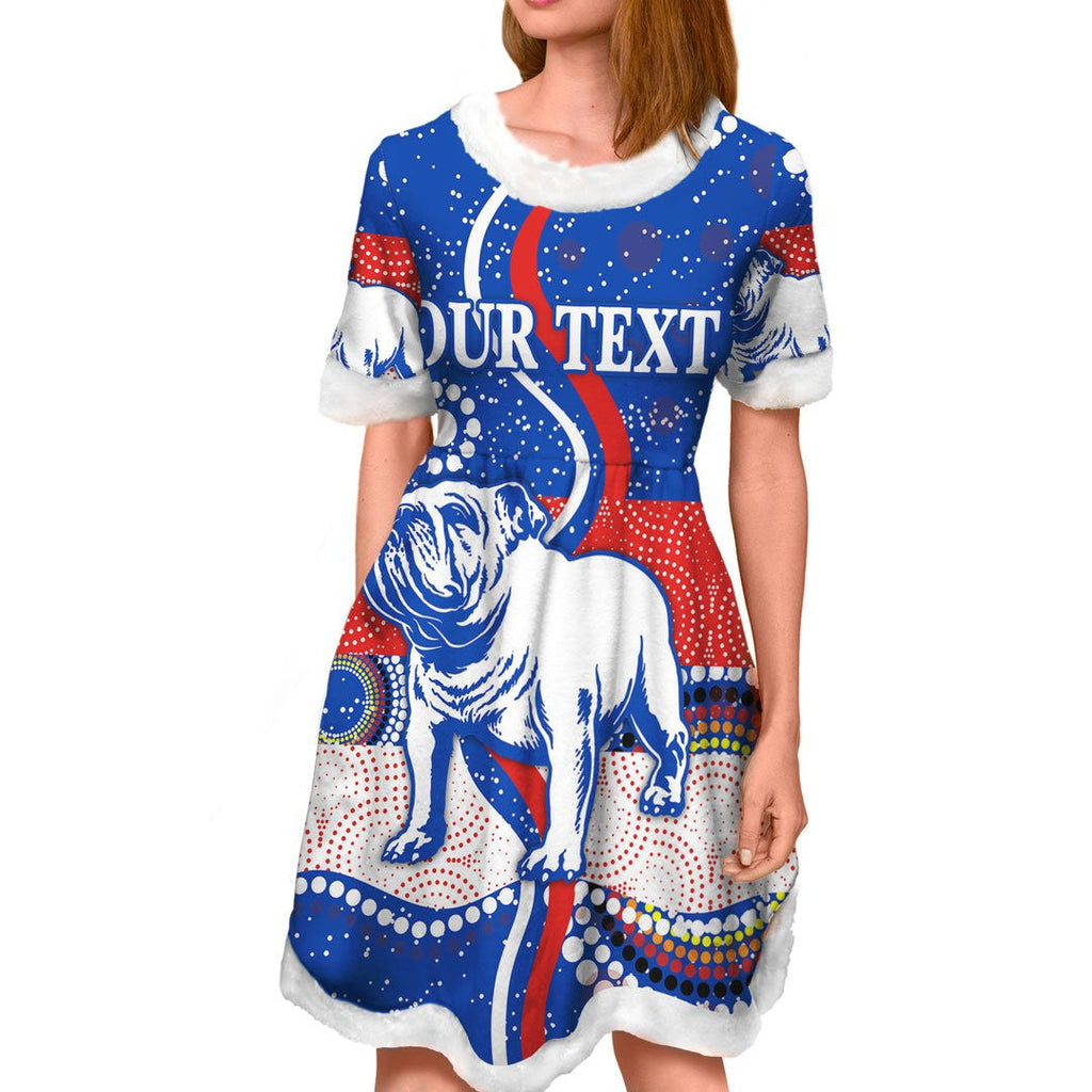 vibe-hoodie-dress-custom-canterbury-bankstown-bulldogs-unique-indigenous-rugby-team-christmas-dress