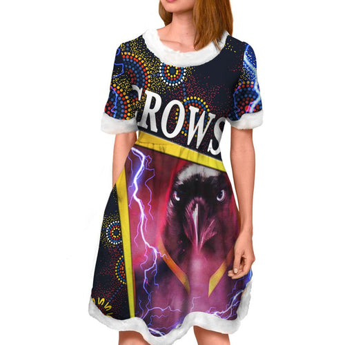 vibe-hoodie-dress-adelaide-crows-special-football-team-christmas-dress