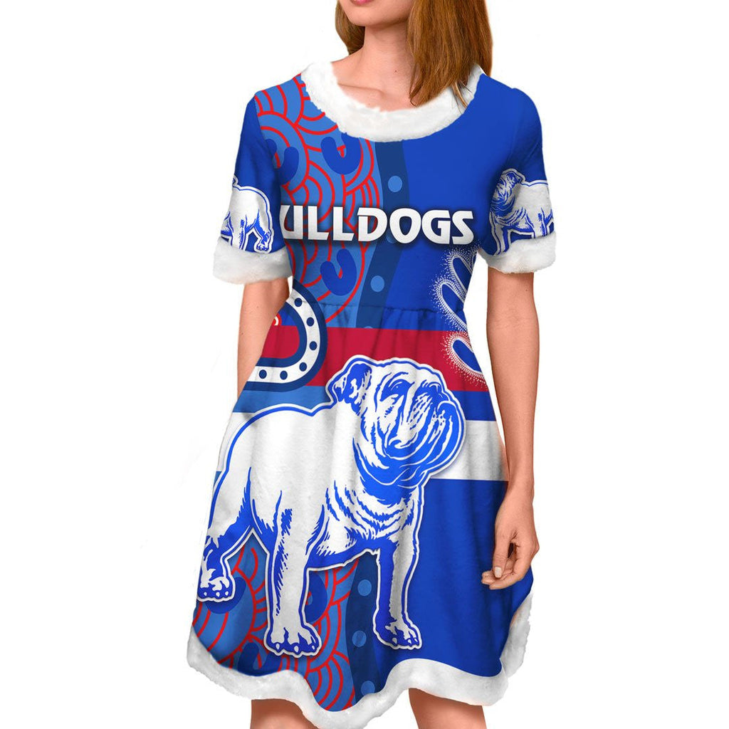 vibe-hoodie-dress-western-bulldogs-special-indigenous-rugby-team-christmas-dress