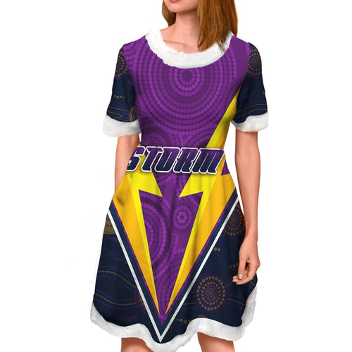 vibe-hoodie-dress-melbourne-storm-indigenous-new-release-rugby-team-christmas-dress
