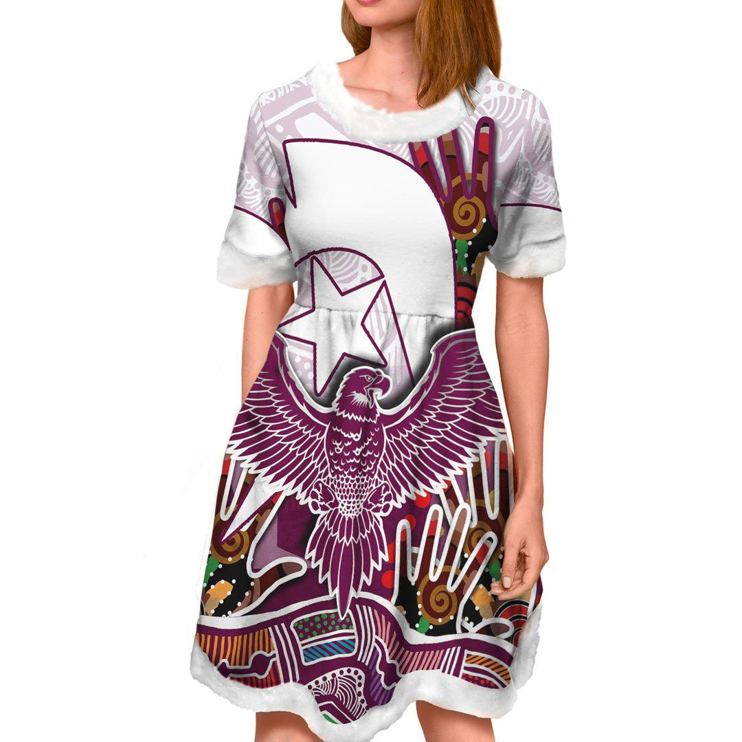 vibe-hoodie-dress-manly-warringah-sea-eagles-indigenous-rugby-team-christmas-dress