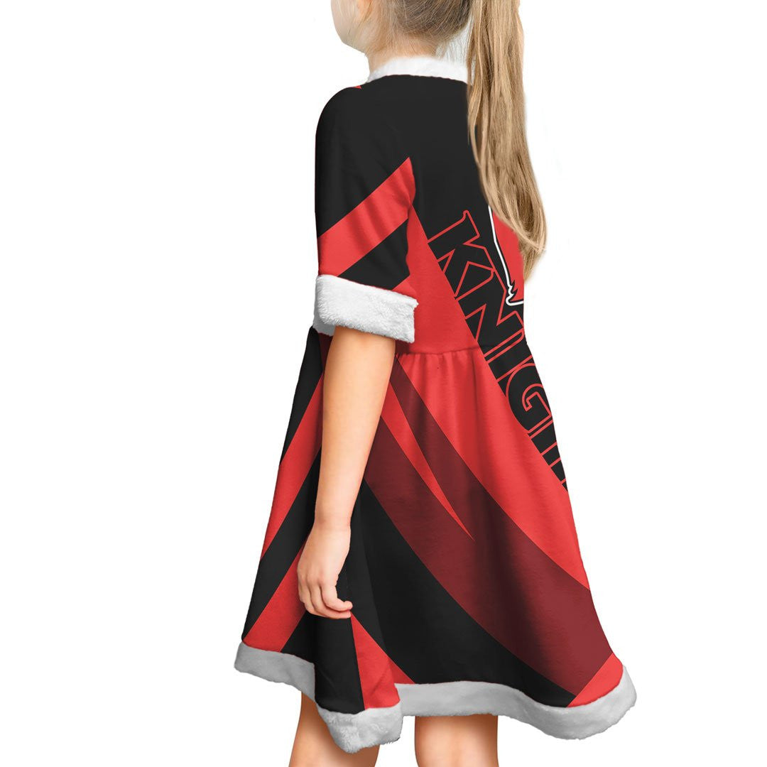 vibe-hoodie-dress-newcastle-knights-black-rugby-team-christmas-dress