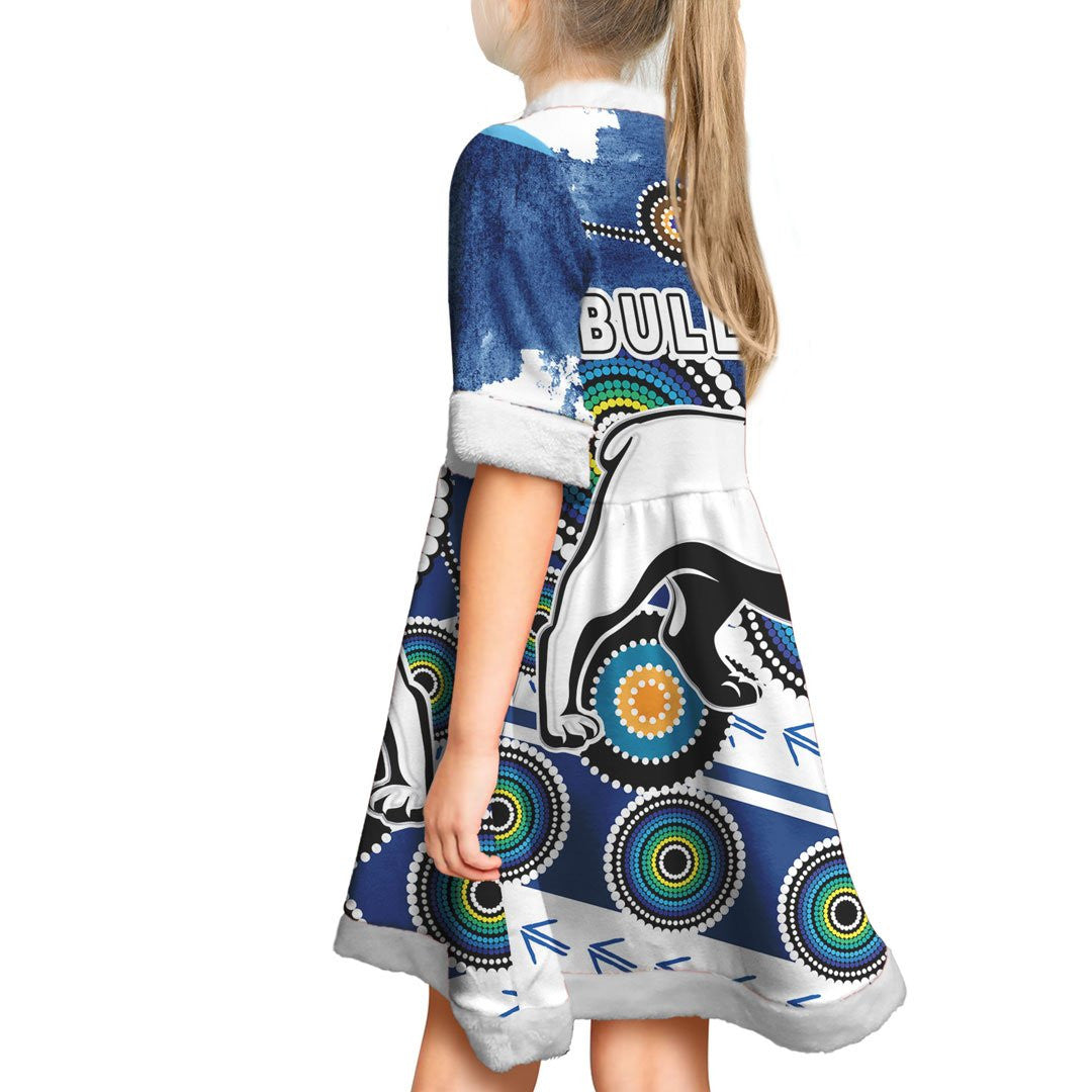 vibe-hoodie-dress-custom-canterbury-bankstown-bulldogs-grunge-indigenous-rugby-team-christmas-dress