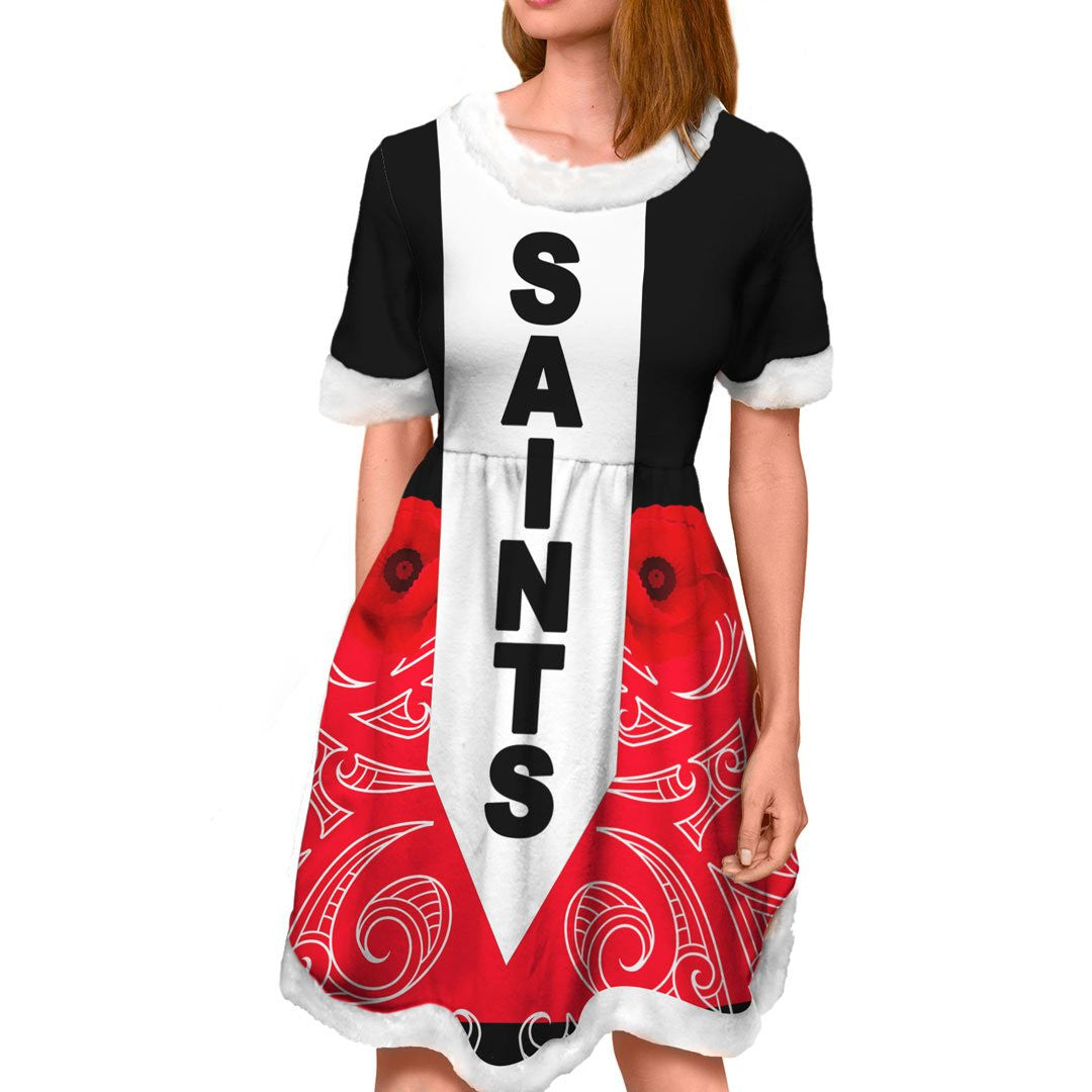 vibe-hoodie-dress-st-kilda-saints-anzac-day-lest-we-forget-football-team-christmas-dress