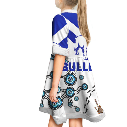 vibe-hoodie-dress-canterbury-bankstown-bulldogs-indigenous-special-white-mix-blue-rugby-team-christmas-dress