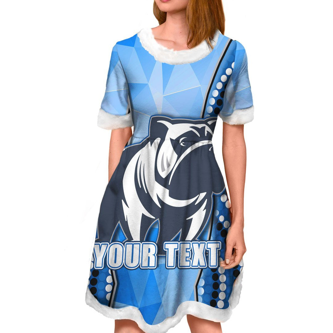 vibe-hoodie-dress-custom-canterbury-bankstown-bulldogs-blue-polygon-rugby-team-christmas-dress-christmas-dress