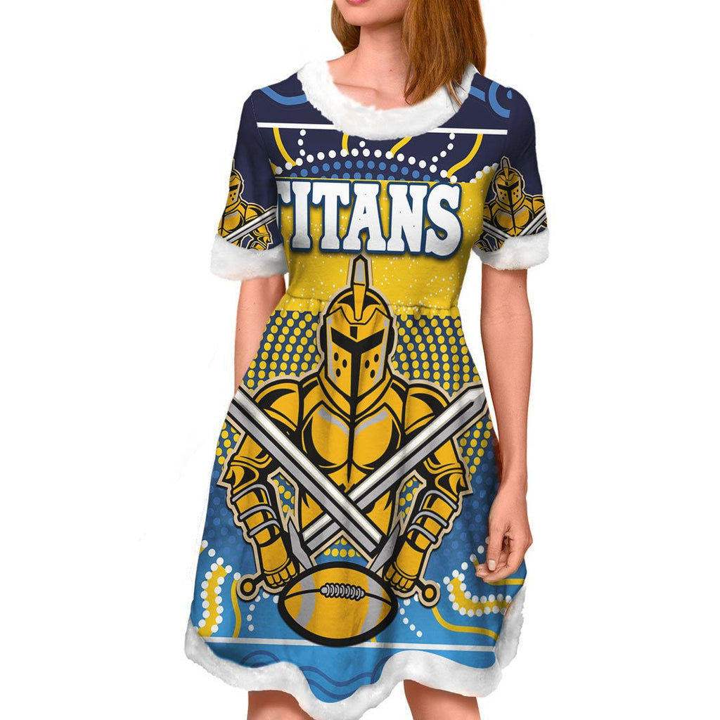 vibe-hoodie-dress-gold-coast-titans-victorian-vibes-rugby-team-christmas-dress