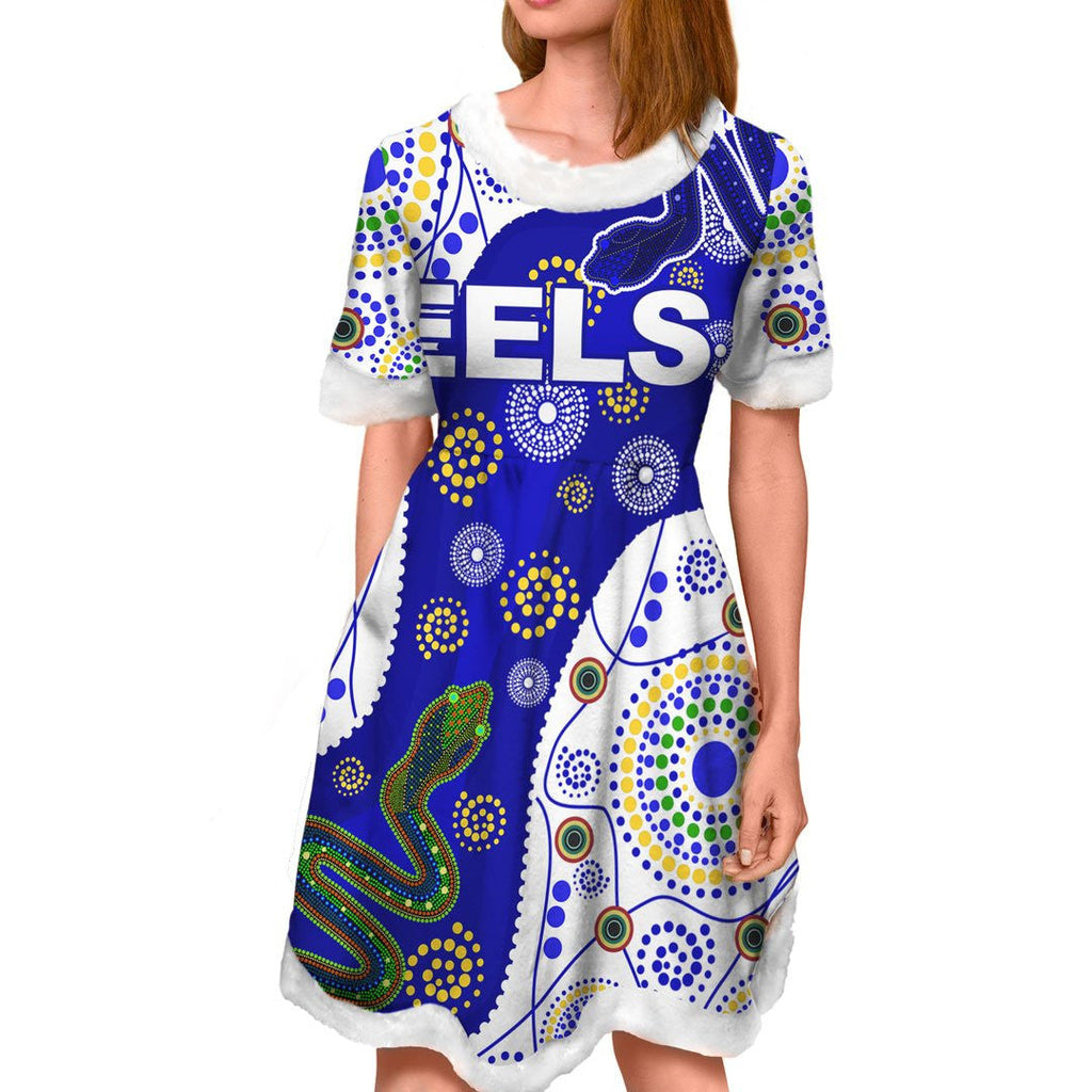 vibe-hoodie-dress-parramatta-eels-naidoc-blue-version-rugby-team-christmas-dress