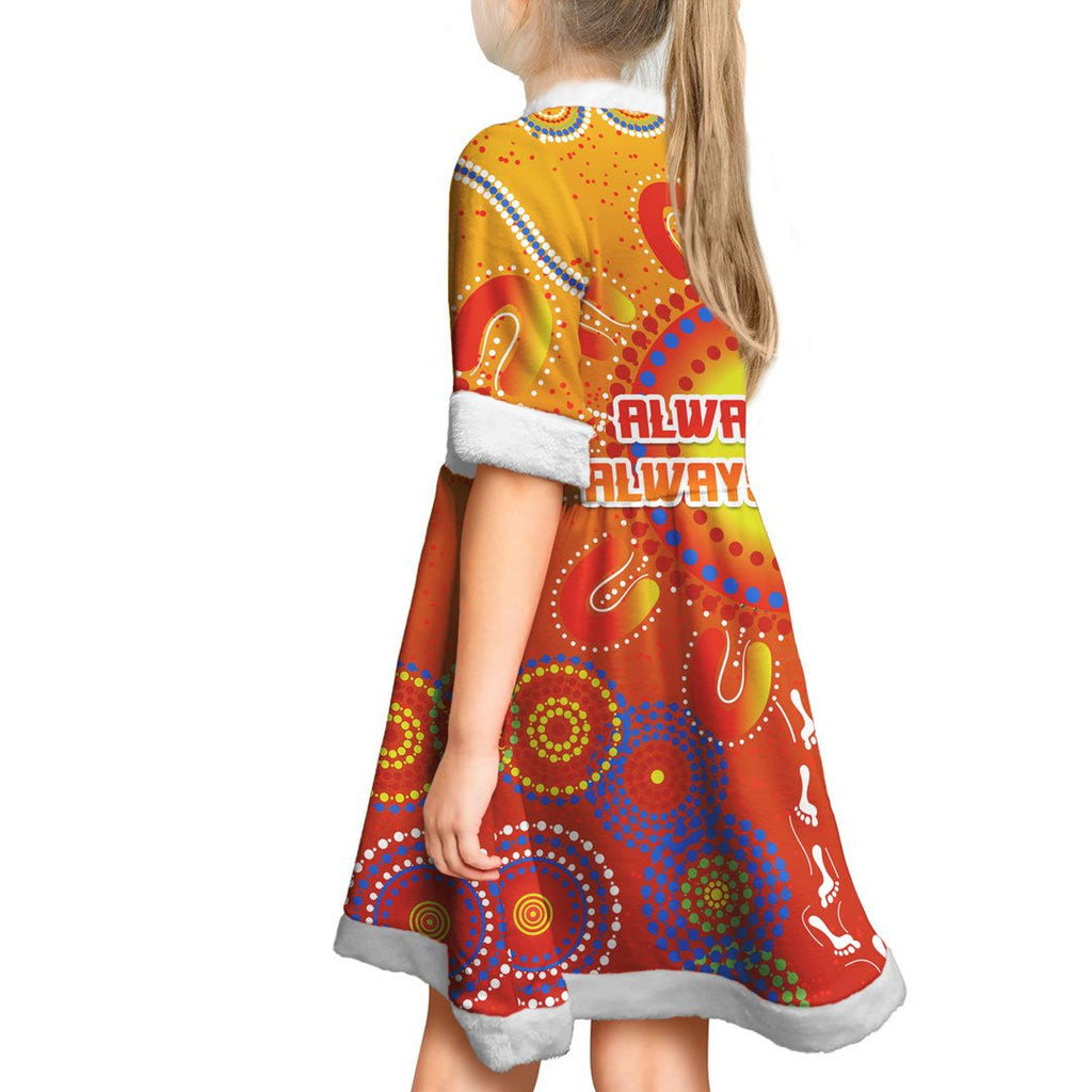 vibe-hoodie-dress-custom-gold-coast-suns-indigenous-football-team-christmas-dress