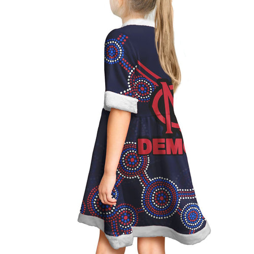 vibe-hoodie-dress-melbourne-demons-indigenous-football-team-christmas-dress