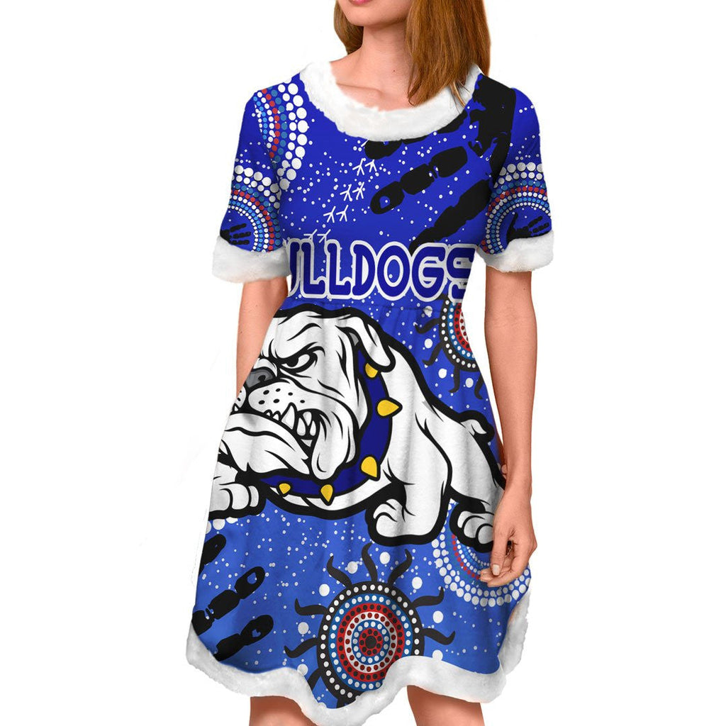 vibe-hoodie-dress-canterbury-bankstown-bulldogs-indigenous-victorian-vibes-rugby-team-christmas-dress