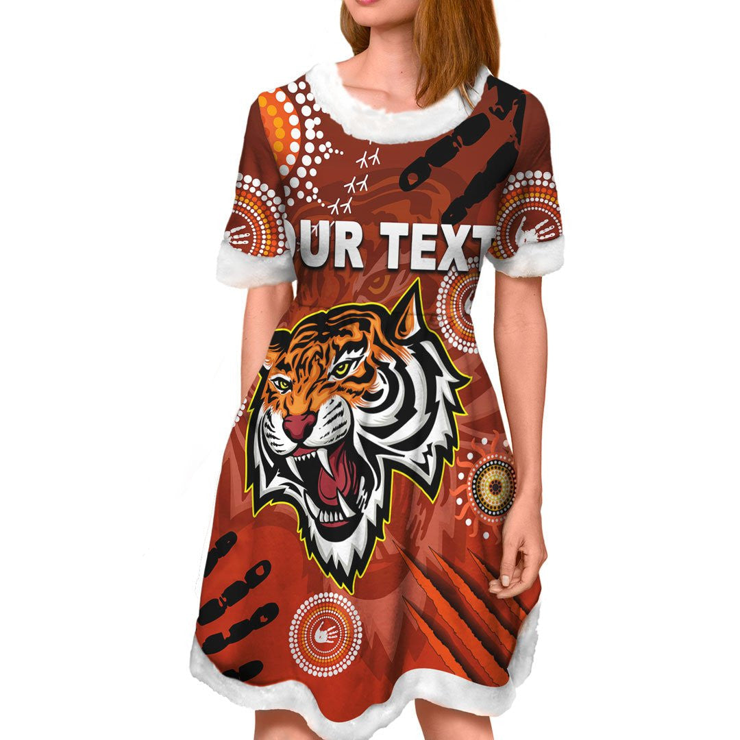 vibe-hoodie-dress-custom-wests-tigers-indigenous-victorian-vibes-rugby-team-christmas-dress