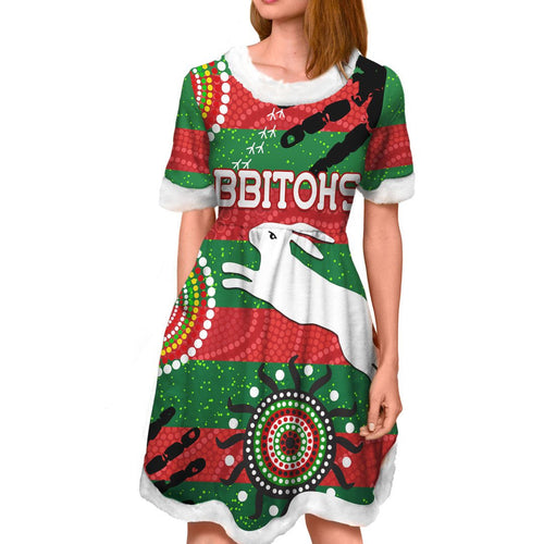 vibe-hoodie-dress-south-sydney-rabbitohs-indigenous-special-rugby-team-christmas-dress