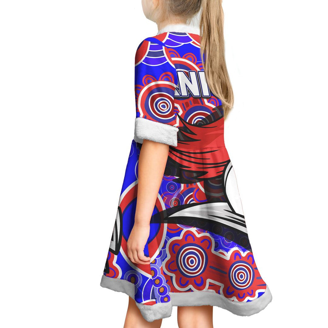 vibe-hoodie-dress-newcastle-knights-indigenous-new-rugby-team-christmas-dress