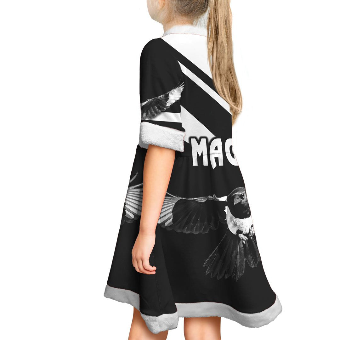vibe-hoodie-dress-collingwood-magpies-simple-style-football-team-christmas-dress
