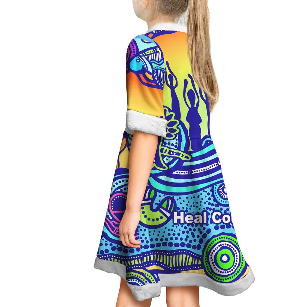 vibe-hoodie-dress-custom-naidoc-heal-country-christmas-dress
