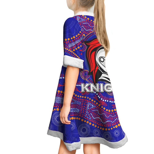 vibe-hoodie-dress-newcastle-knights-indigenous-rugby-team-christmas-dress