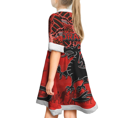 vibe-hoodie-dress-st-george-illawarra-dragons-indigenous-rugby-team-christmas-dress