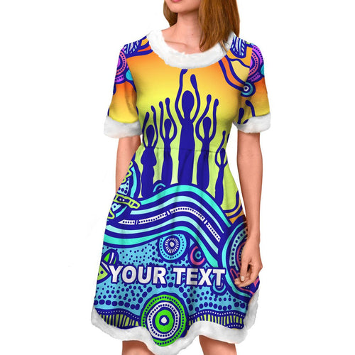 vibe-hoodie-dress-custom-naidoc-heal-country-christmas-dress
