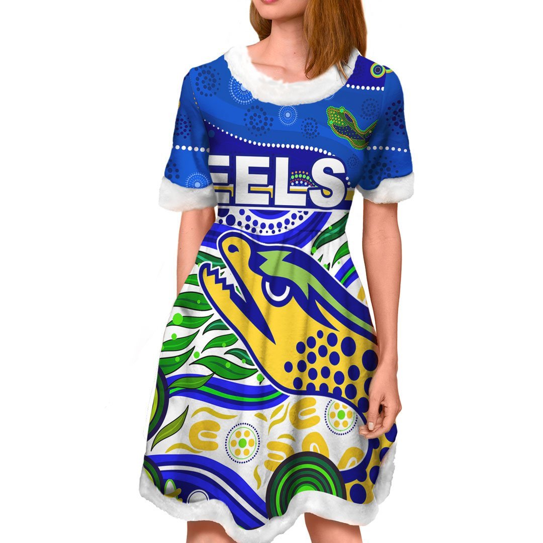 vibe-hoodie-dress-custom-parramatta-eels-indigenous-special-blue-rugby-team-christmas-dress