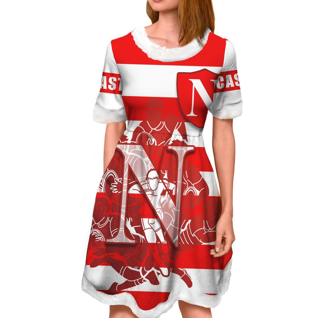 vibe-hoodie-dress-custom-newcastle-rebels-rugby-christmas-dress