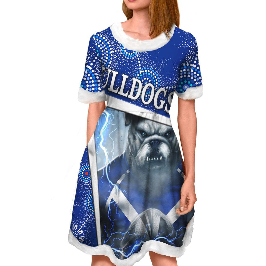 vibe-hoodie-dress-canterbury-bankstown-bulldogs-special-style-rugby-team-christmas-dress