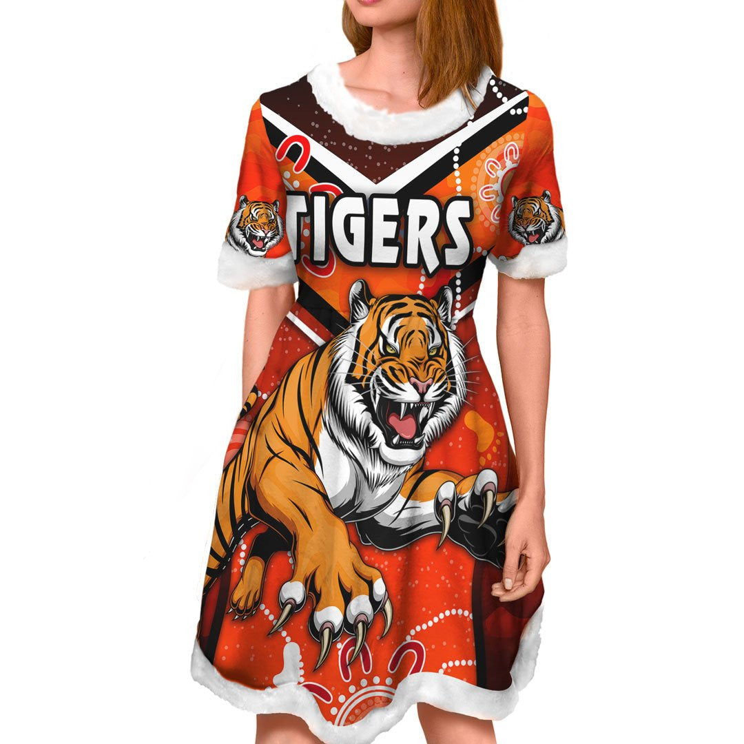 vibe-hoodie-dress-wests-tigers-special-indigenous-rugby-team-christmas-dress