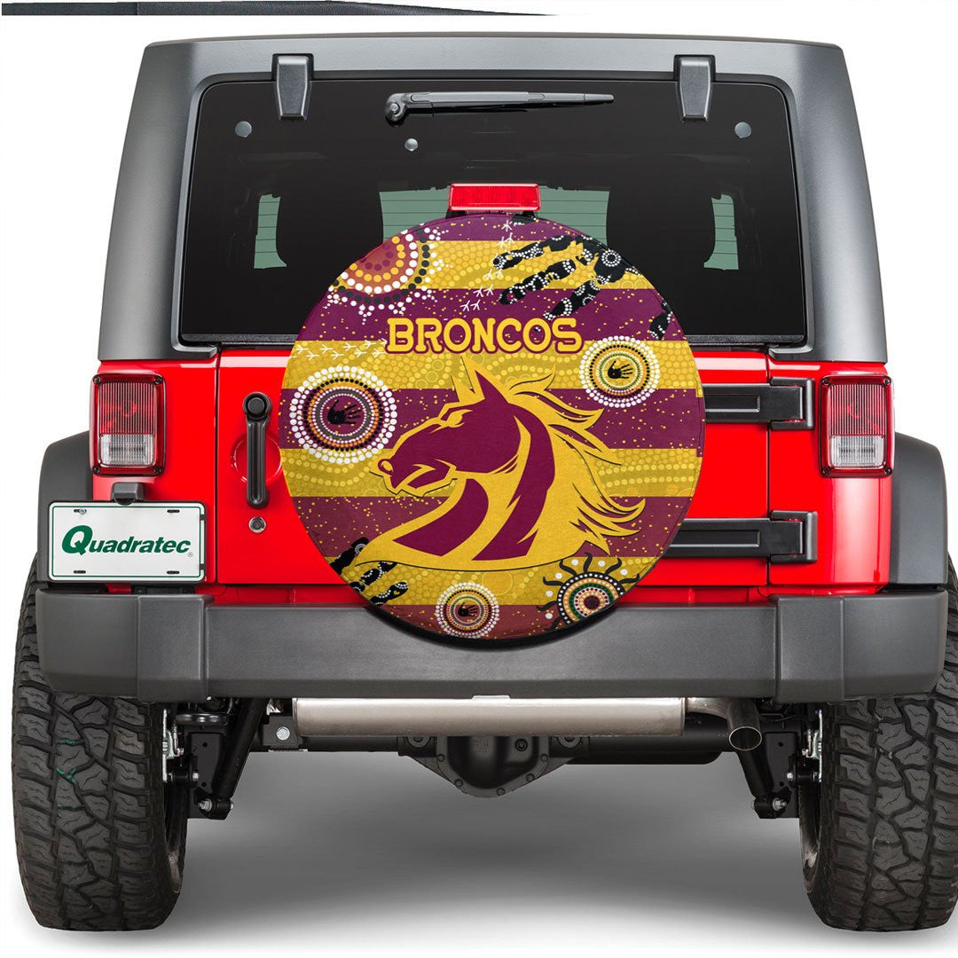 vibehoodie-tire-brisbane-broncos-indigenous-special-style-rugby-team-spare-tire-cover