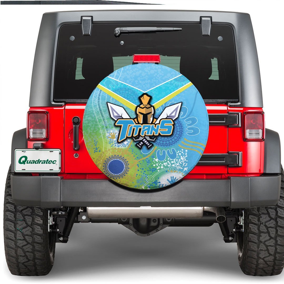 vibehoodie-tire-gold-coast-titans-indigenous-special-style-rugby-team-spare-tire-cover