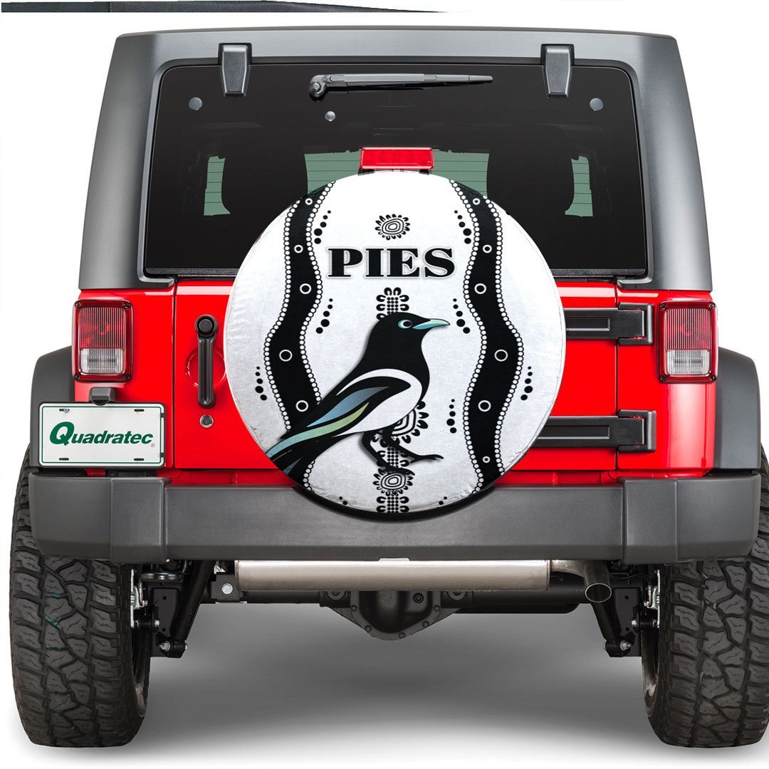 vibehoodie-tire-collingwood-magpies-indigenous-victory-white-version-football-team-spare-tire-cover