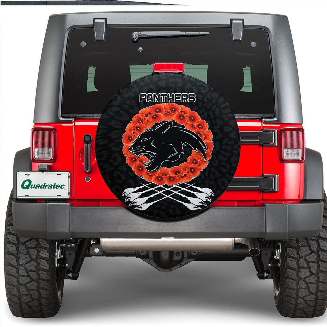 vibehoodie-tire-penrith-panthers-and-poppy-rugby-team-spare-tire-cover
