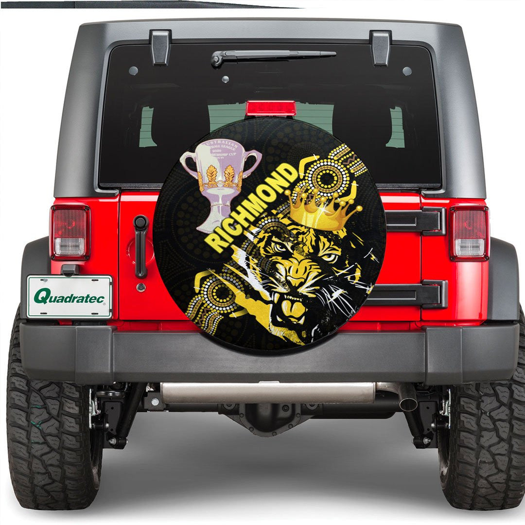 vibehoodie-tire-richmond-tigers-indigenous-champion-football-team-spare-tire-cover