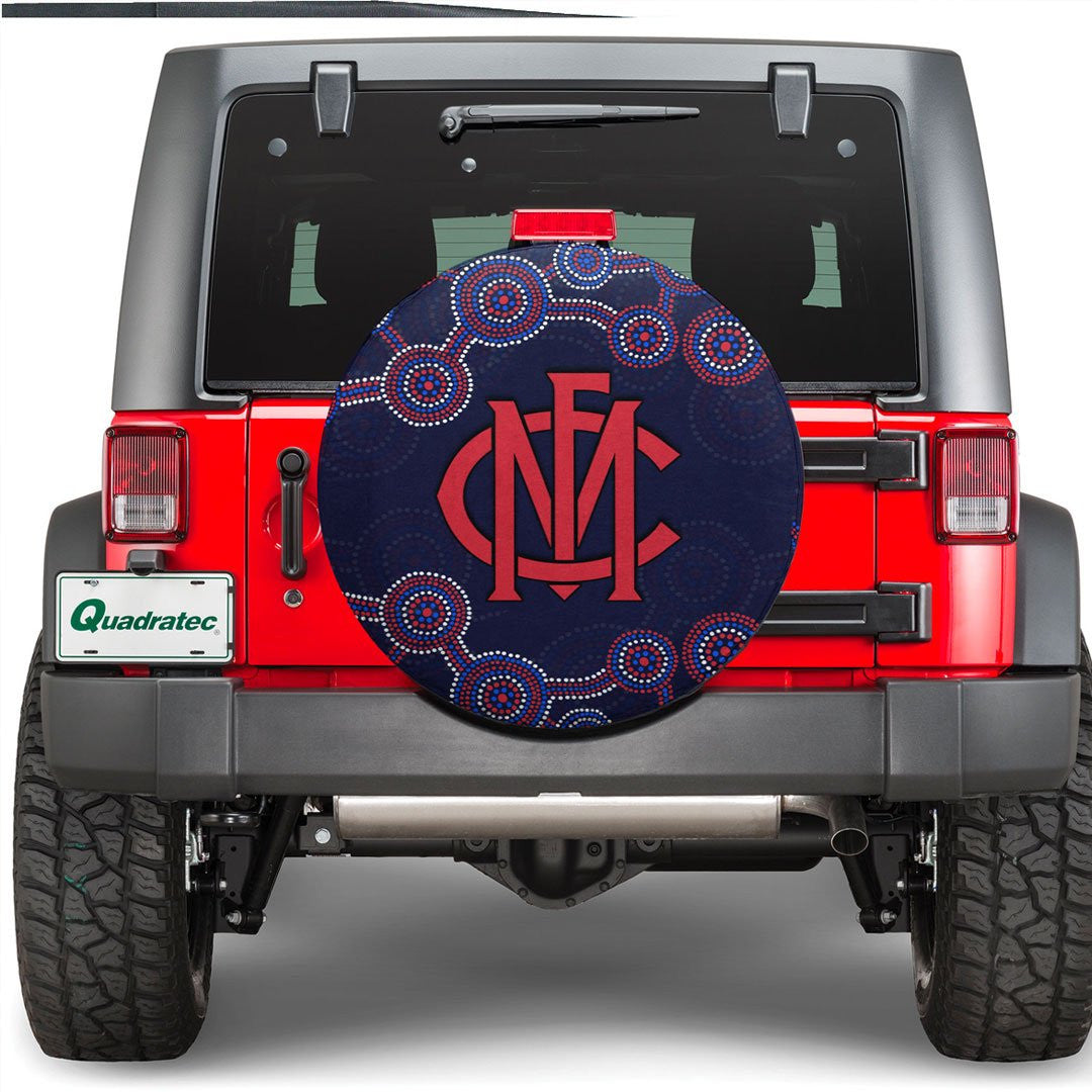 vibehoodie-tire-melbourne-demons-indigenous-football-team-spare-tire-cover
