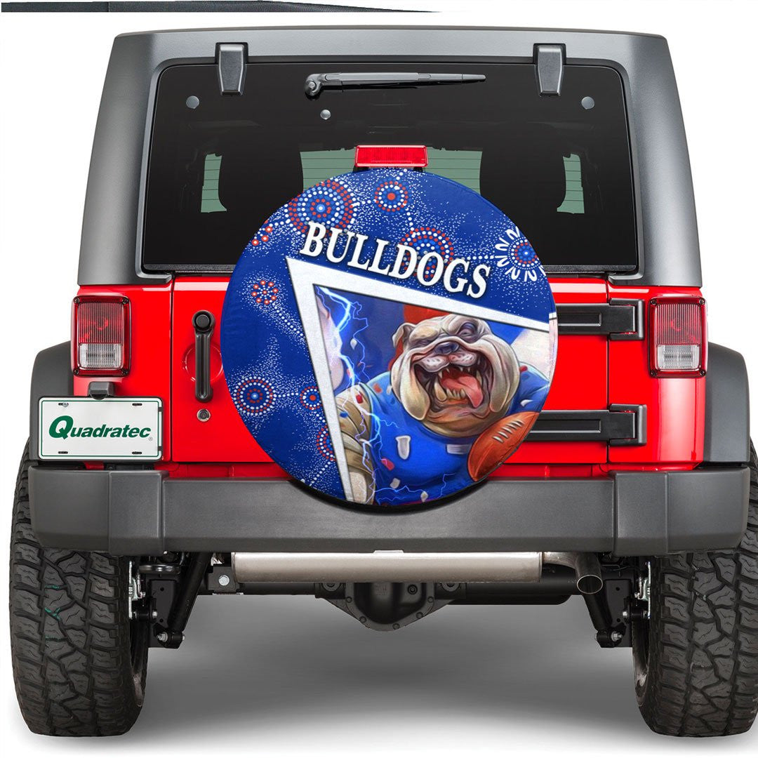 vibehoodie-tire-western-bulldogs-bulldogs-indigenous-football-team-spare-tire-cover