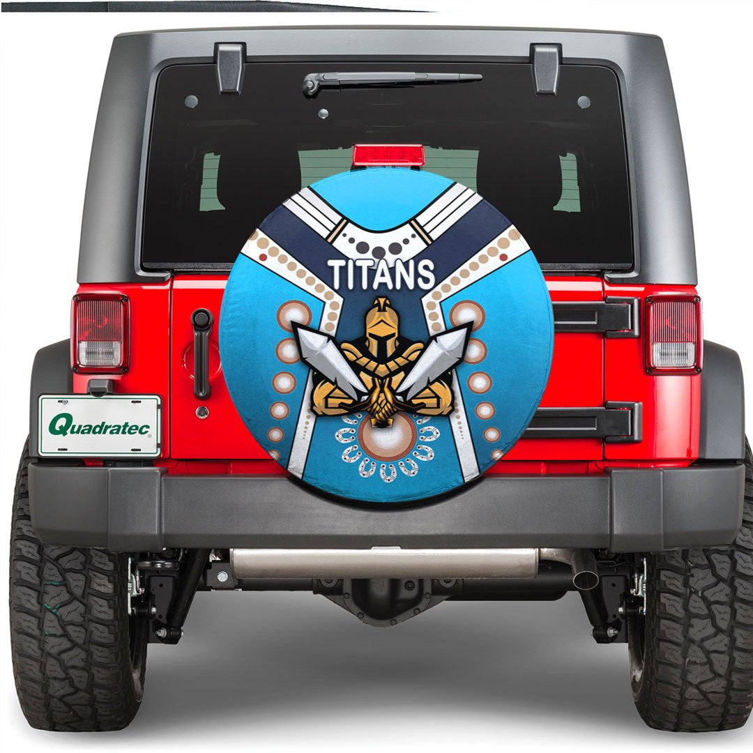 vibehoodie-tire-gold-coast-titans-simple-indigenous-rugby-team-spare-tire-cover