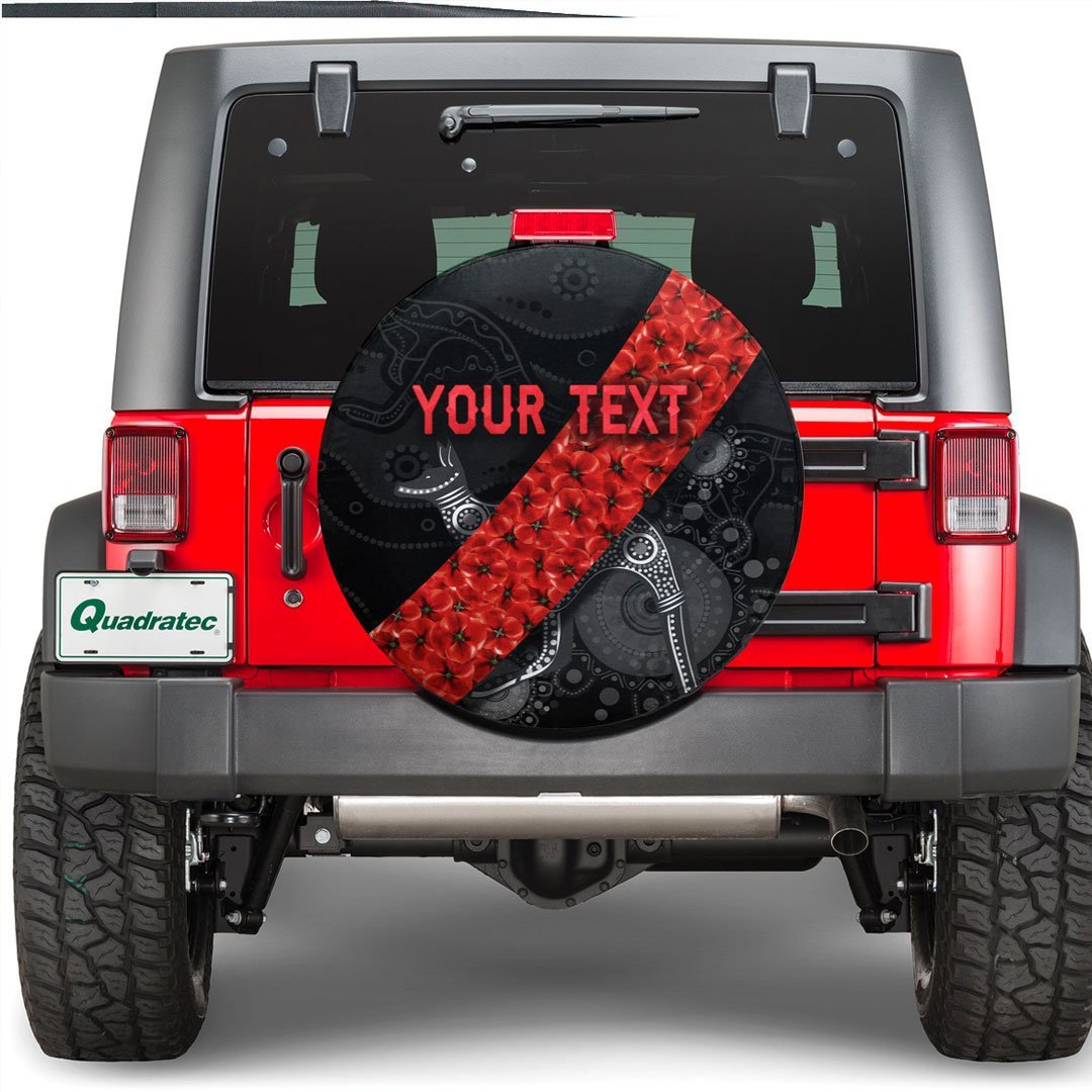 vibehoodie-tire-custom-essendon-bombers-indigenous-poppy-flower-football-team-spare-tire-cover