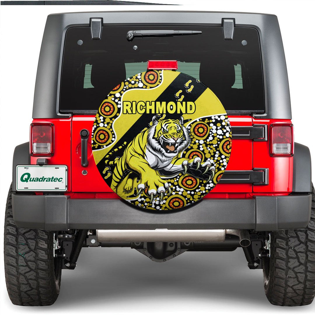 vibehoodie-tire-richmond-tigers-indigenous-limited-football-team-spare-tire-cover