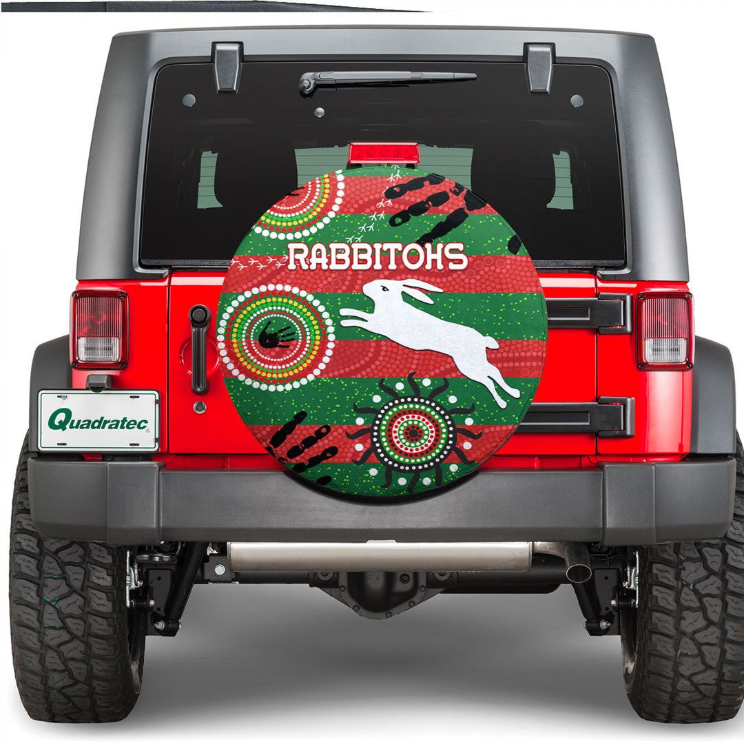 vibehoodie-tire-south-sydney-rabbitohs-indigenous-naidoc-rugby-team-spare-tire-cover