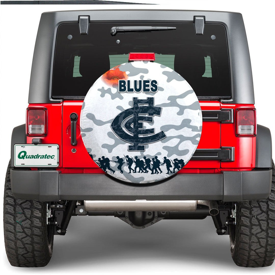 vibehoodie-tire-carlton-blues-anzac-day-lest-we-forget-football-team-spare-tire-cover