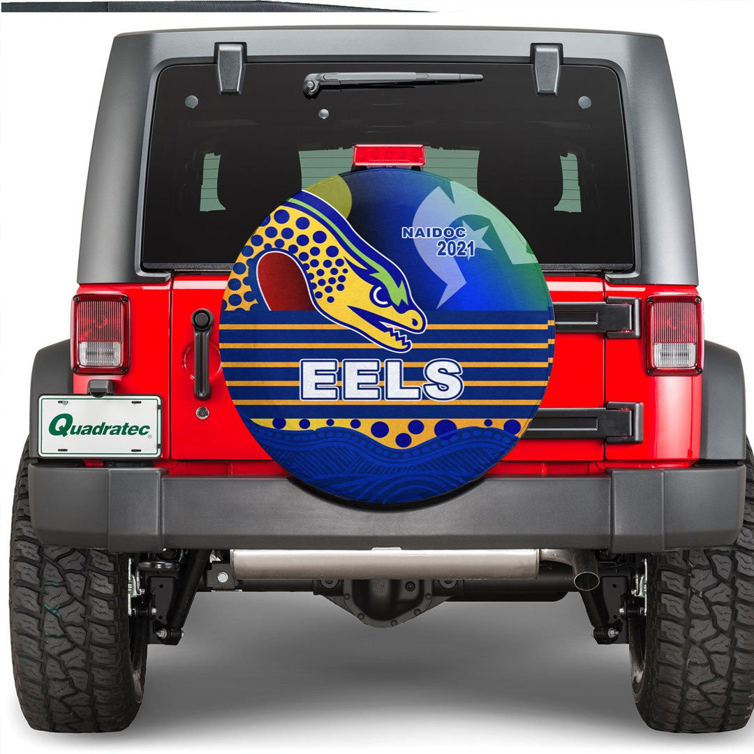 vibehoodie-tire-parramatta-eels-indigenous-naidoc-2021-rugby-team-spare-tire-cover