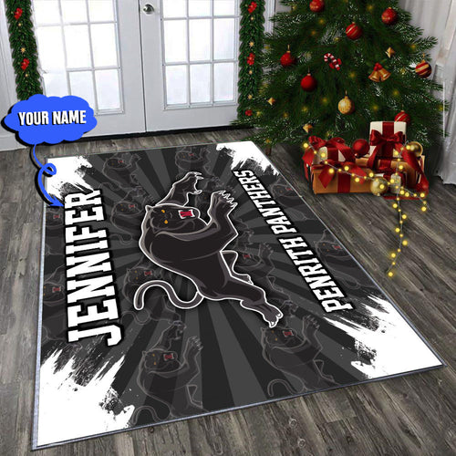 personalized-penrith-panthers-rug-logo