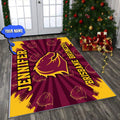 personalized-brisbane-broncos-rug-logo