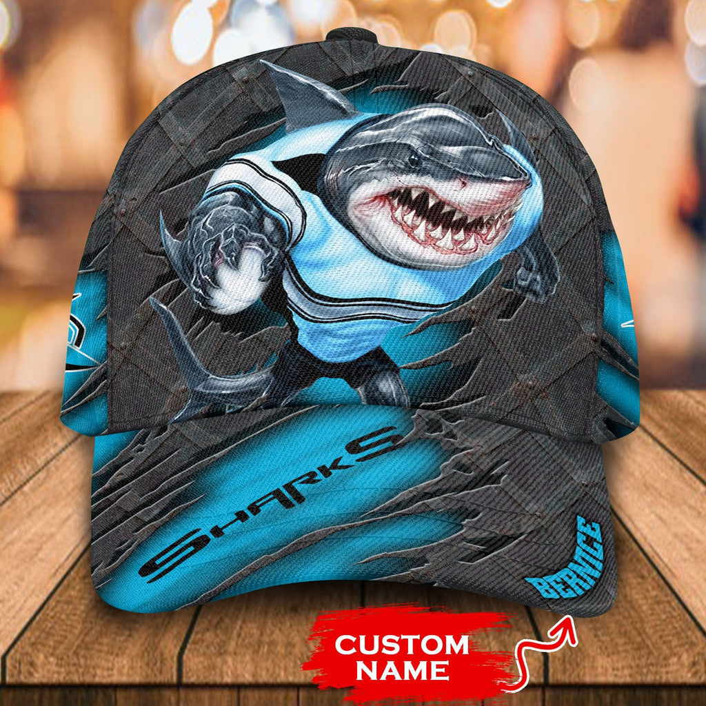 nrl-cronulla-sutherland-sharks-3d-mascost-classic-cap-custom-name-1