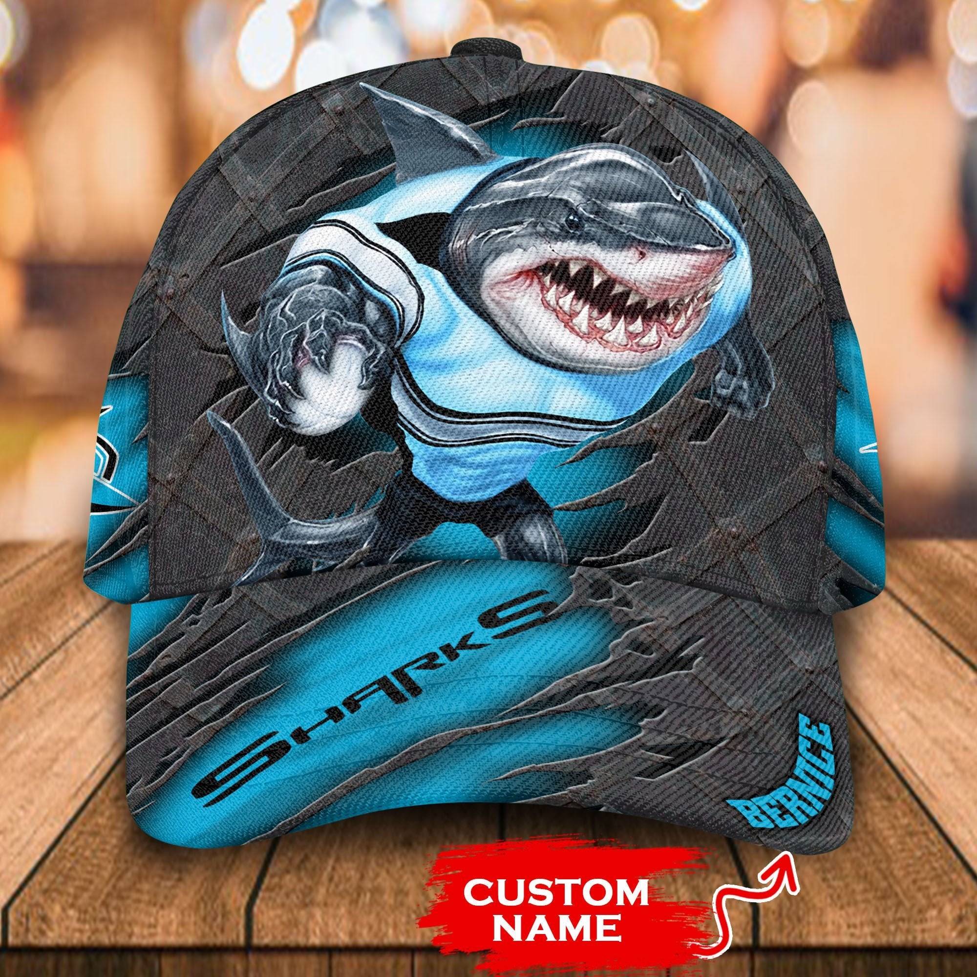 nrl-cronulla-sutherland-sharks-3d-mascost-classic-cap-custom-name-1