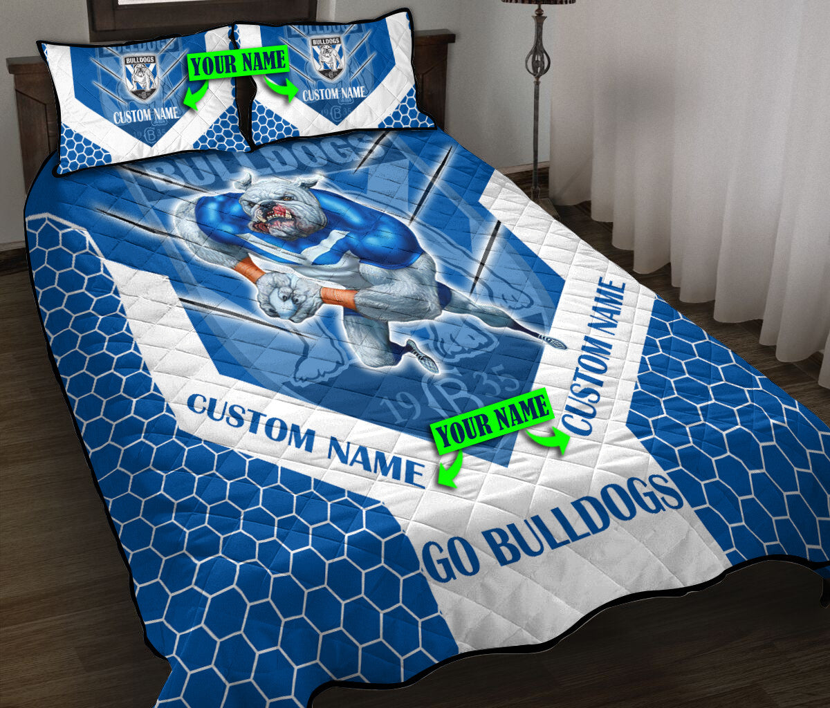 nrl-canterbury-bankstown-bulldogs-quilt-set-mascot-personalized