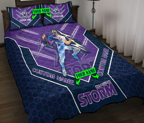 nrl-melbourne-storm-quilt-set-mascot-personalized