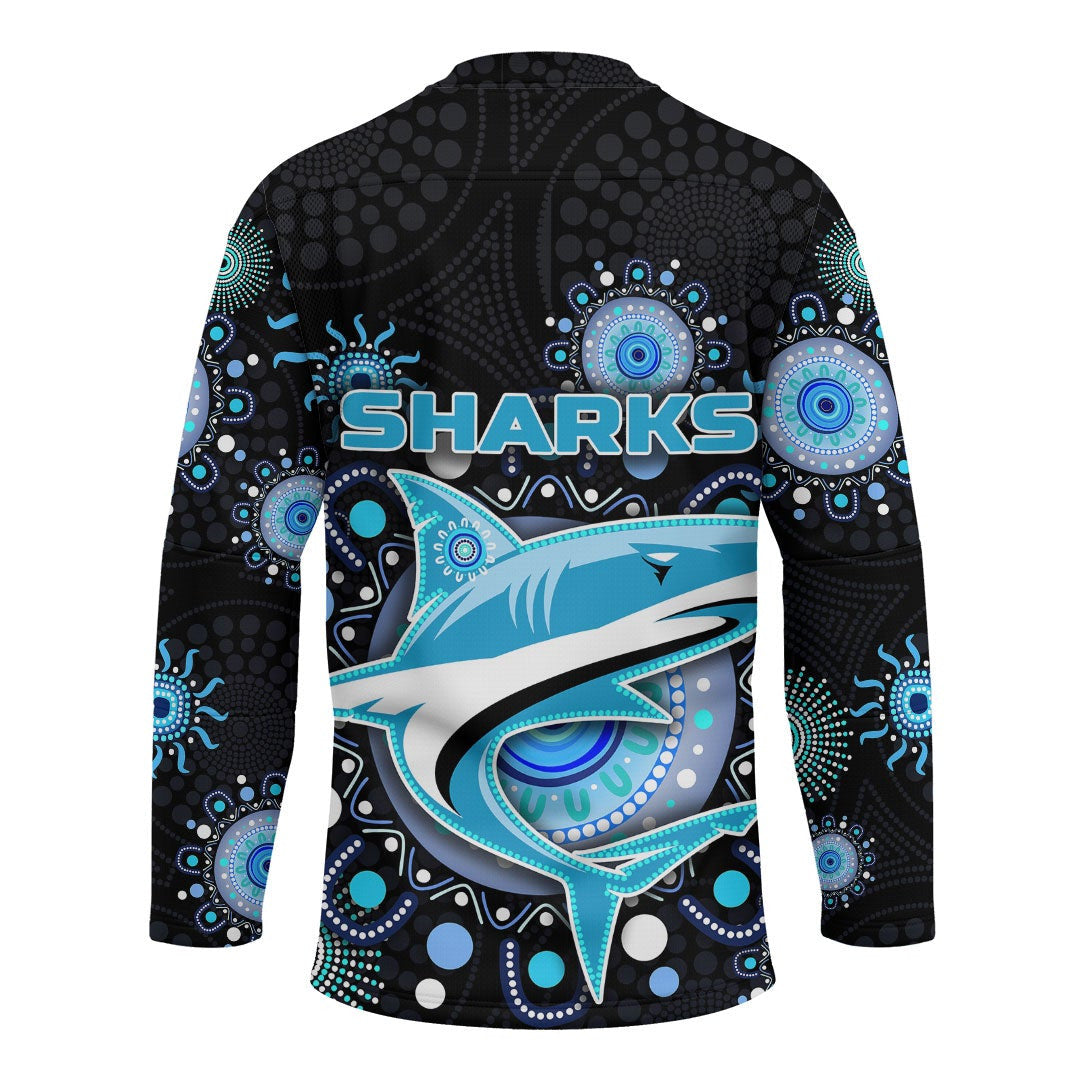 lovenewzeland-jersey-custom-cronulla-sutherland-sharks-indigenous-black-rugby-team-hockey-jersey-hockey-jersey