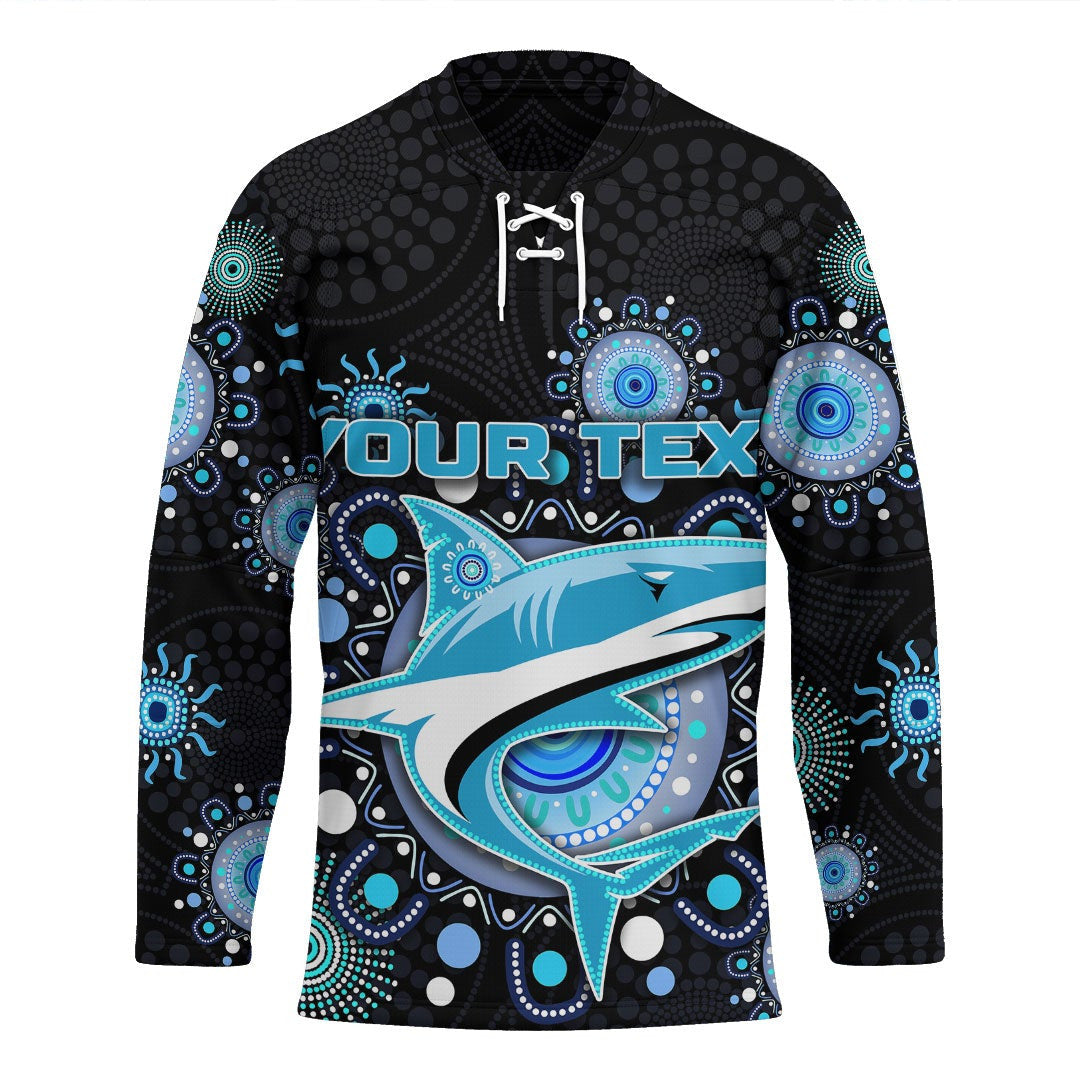 lovenewzeland-jersey-custom-cronulla-sutherland-sharks-indigenous-black-rugby-team-hockey-jersey-hockey-jersey