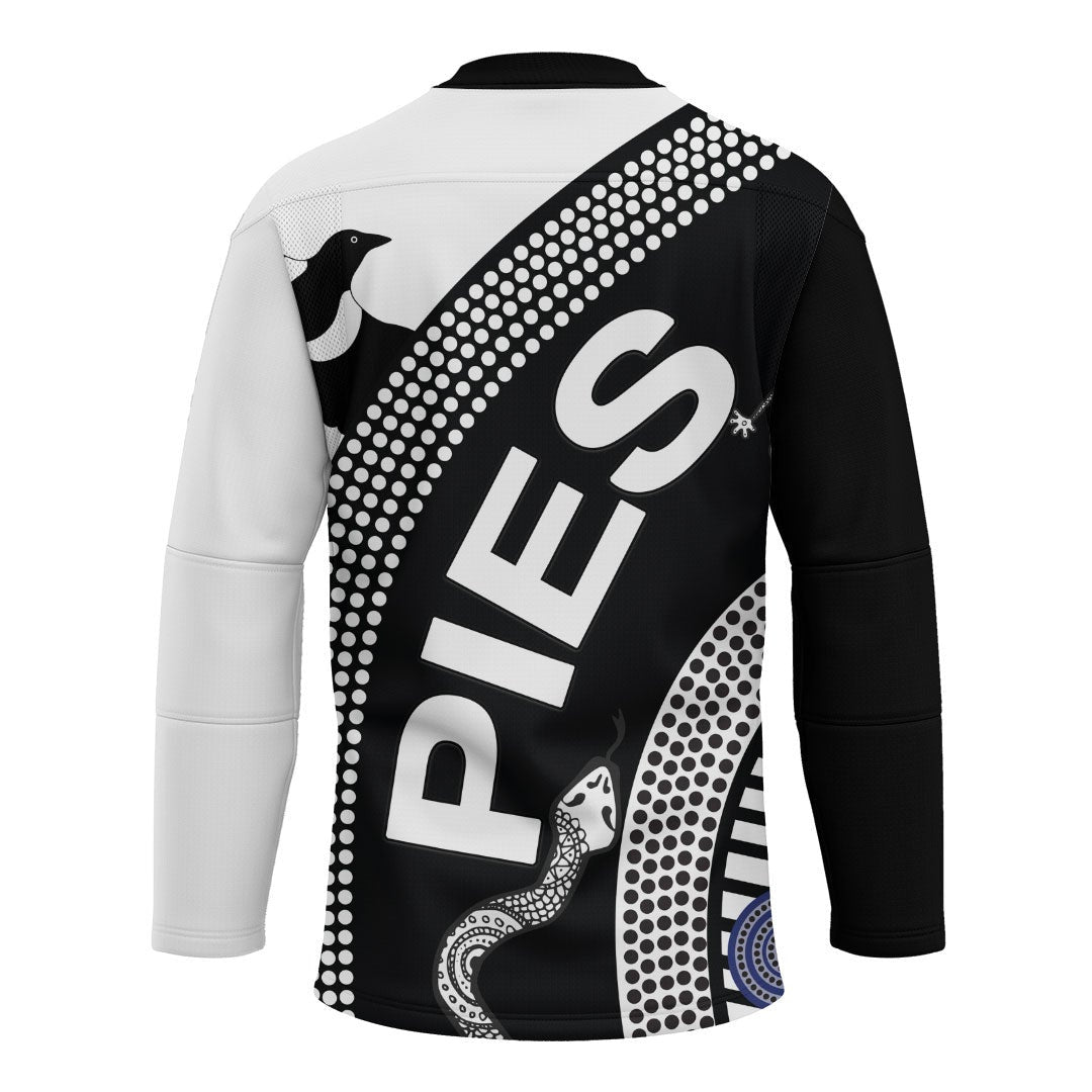 lovenewzeland-jersey-custom-collingwood-magpies-indigenous-pies-football-team-hockey-jersey