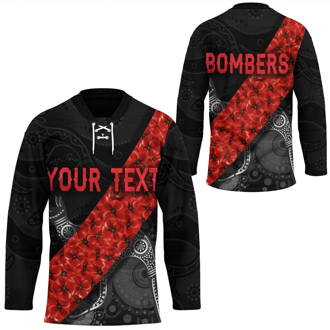 lovenewzeland-jersey-custom-essendon-bombers-indigenous-poppy-flower-football-team-hockey-jersey